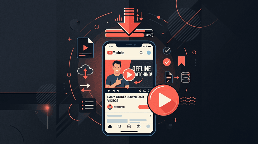 How to download YouTube videos on phone - paste link and save MP4